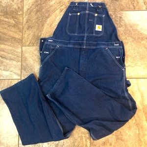 Carhartt denim overalls